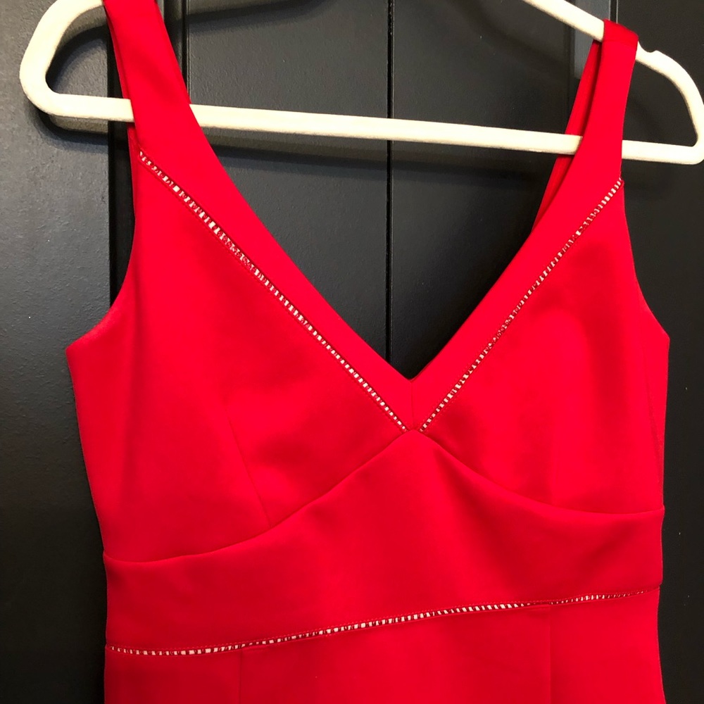 Red Sheath Dress 🍒
